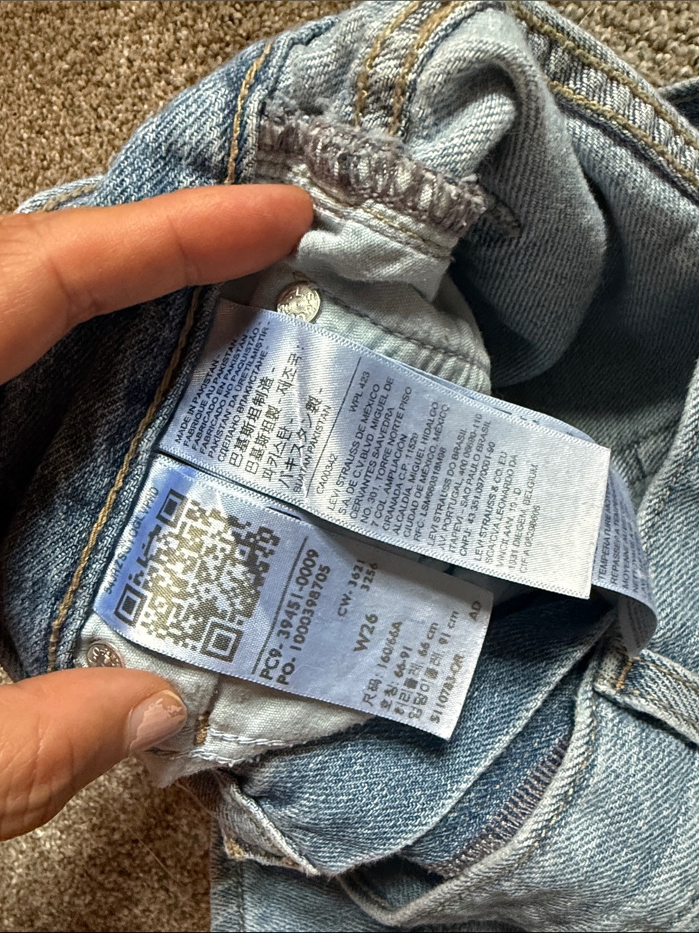 Levi's Light Wash Denim High-Rise Women's Shorts high loose 26 - Picture 4 of 4
